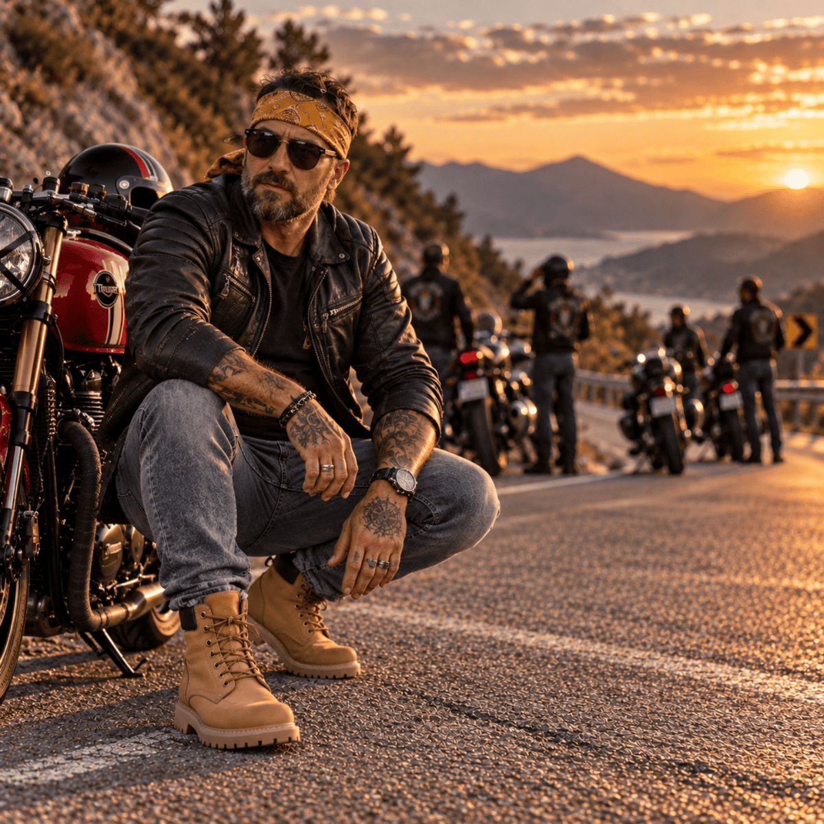 Shovelhead — Brown, 3"