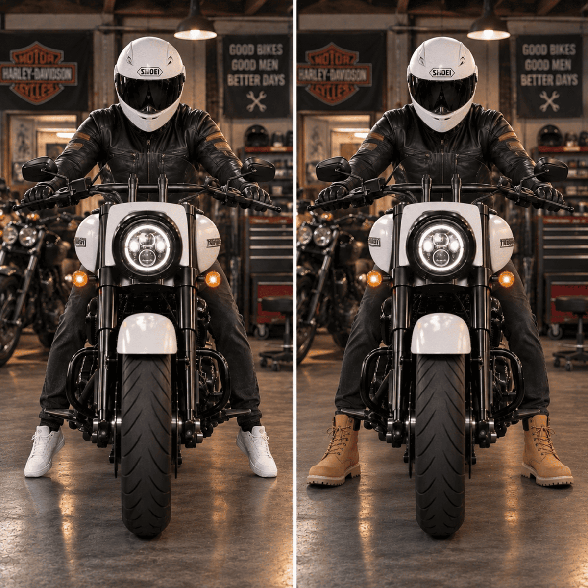 Shovelhead — Brown, 3"