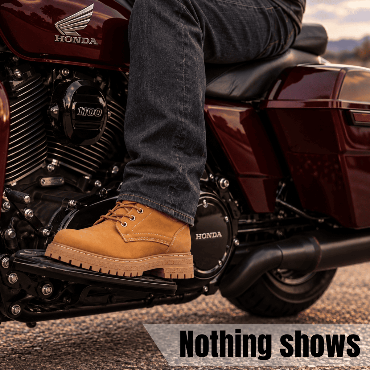 Shovelhead — Brown, 3"