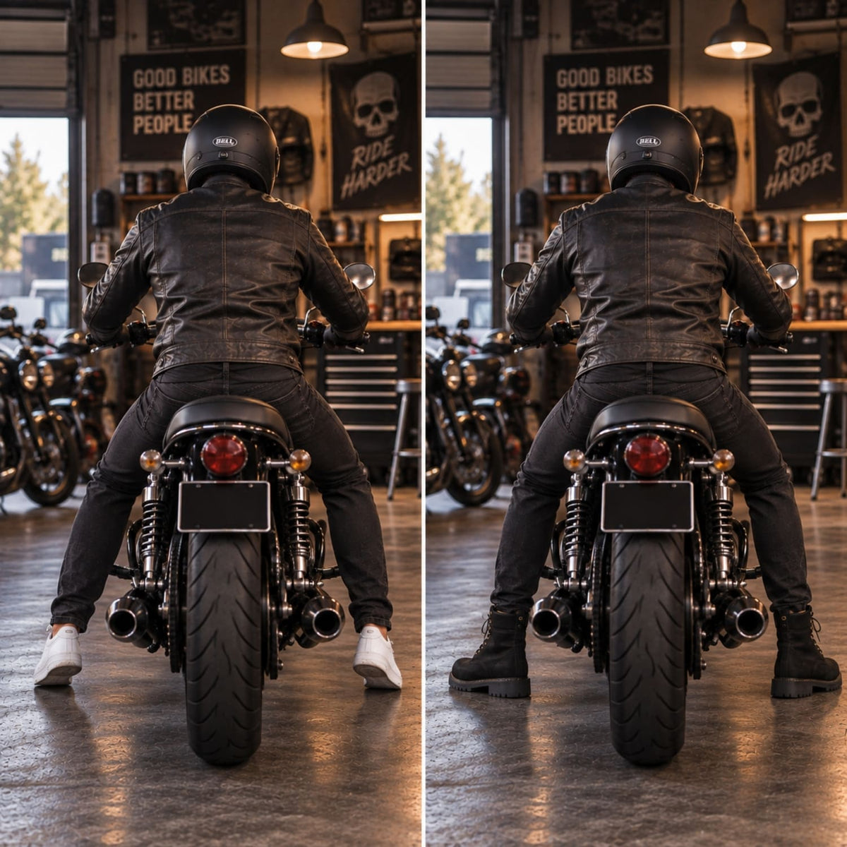 Shovelhead — Black, 3"