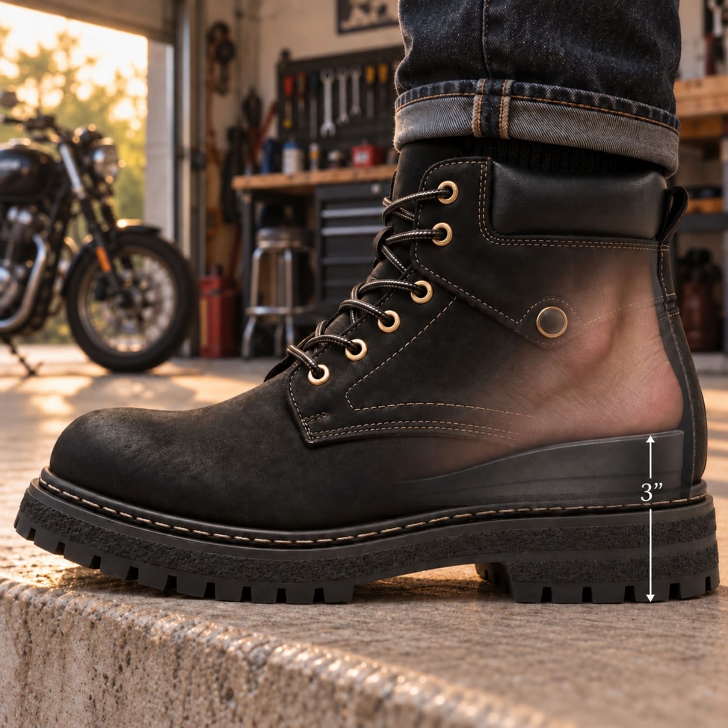 Shovelhead — Black, 3