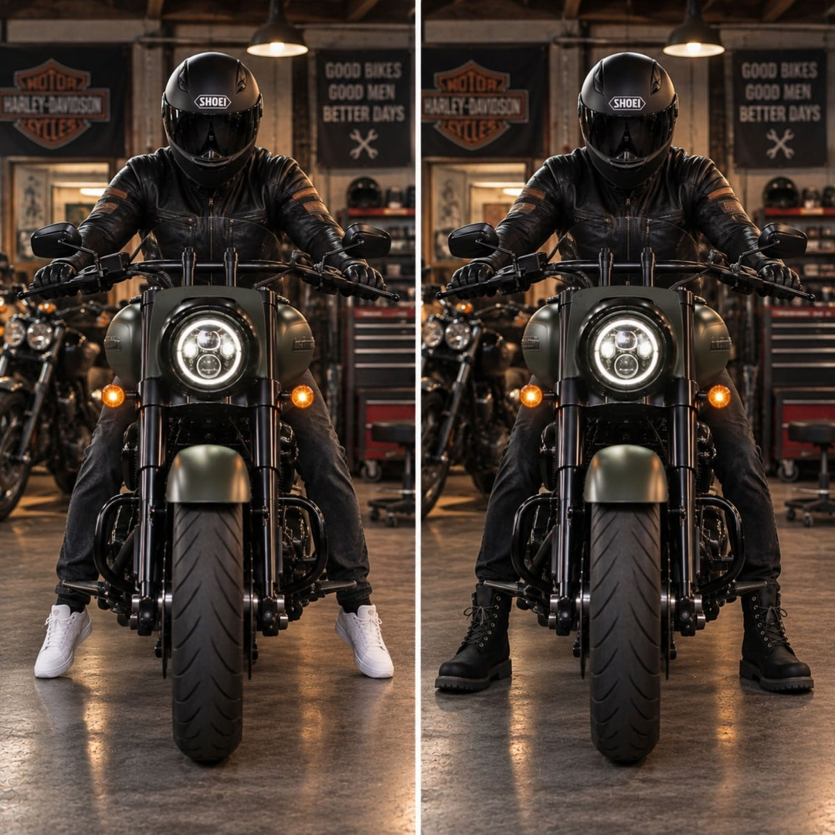 Shovelhead — Black, 3"